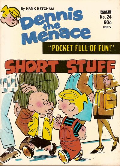 Cover for Dennis the Menace Pocket Full of Fun (Hallden; Fawcett, 1969 series) #24
