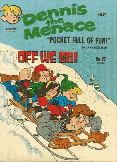 Cover for Dennis the Menace Pocket Full of Fun (Hallden; Fawcett, 1969 series) #27