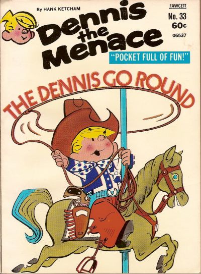 Cover for Dennis the Menace Pocket Full of Fun (Hallden; Fawcett, 1969 series) #33