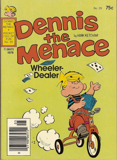Cover for Dennis the Menace Pocket Full of Fun (Hallden; Fawcett, 1969 series) #39