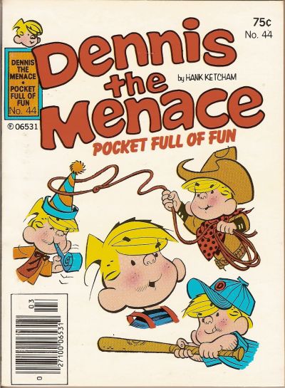 Cover for Dennis the Menace Pocket Full of Fun (Hallden; Fawcett, 1969 series) #44
