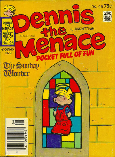 Cover for Dennis the Menace Pocket Full of Fun (Hallden; Fawcett, 1969 series) #46