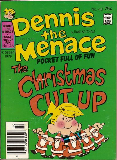 Cover for Dennis the Menace Pocket Full of Fun (Hallden; Fawcett, 1969 series) #48