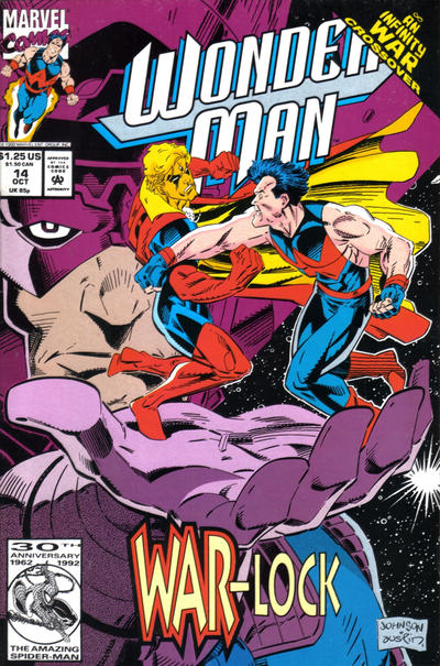 Cover for Wonder Man (Marvel, 1991 series) #14