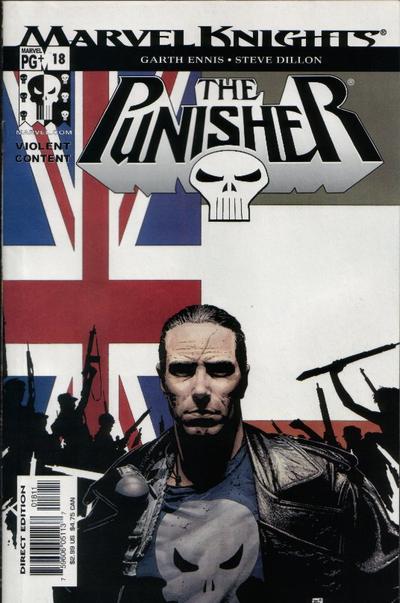 Cover for The Punisher (Marvel, 2001 series) #18