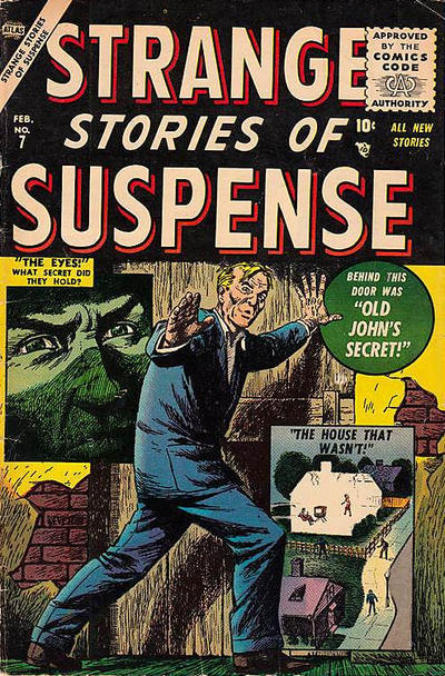 Cover for Strange Stories of Suspense (Marvel, 1955 series) #7