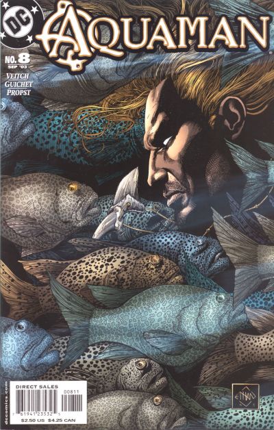 Cover for Aquaman (DC, 2003 series) #8