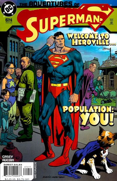 Cover for Adventures of Superman (DC, 1987 series) #614 [Direct Sales]