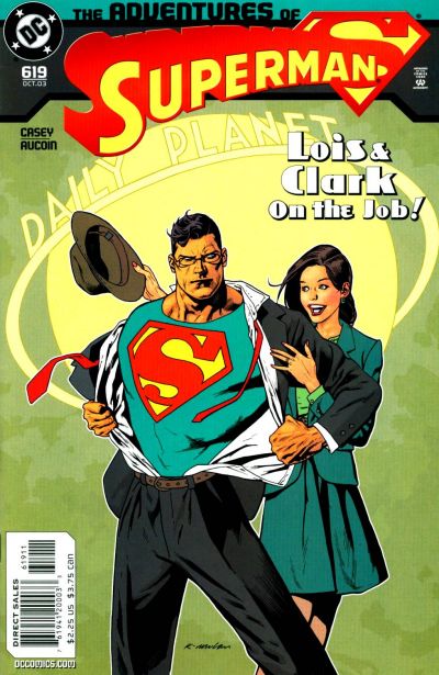 Cover for Adventures of Superman (DC, 1987 series) #619 [Direct Sales]