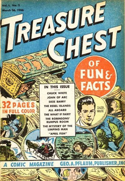 Cover for Treasure Chest of Fun and Fact (George A. Pflaum, 1946 series) #v1#2 [2]
