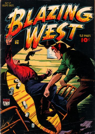 Cover for Blazing West (American Comics Group, 1948 series) #7
