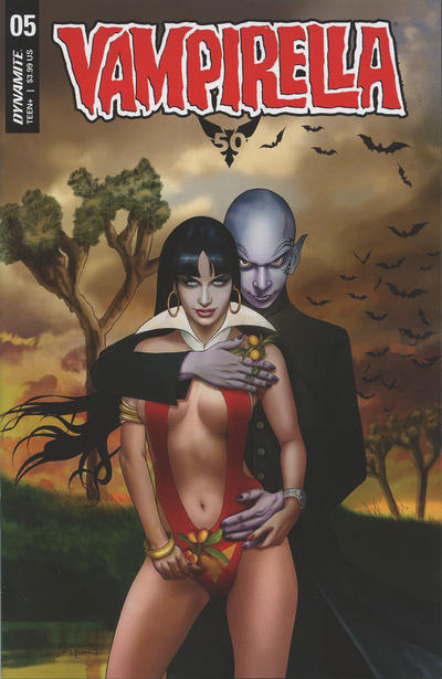 Cover for Vampirella (Dynamite Entertainment, 2019 series) #5 [Cover D Ergün Gündüz]