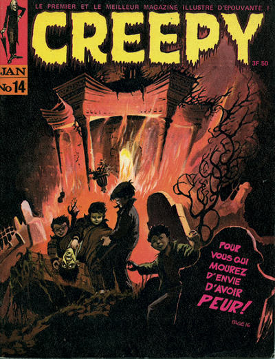 Cover for Creepy (Publicness, 1969 series) #14