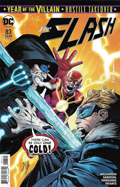 Cover for The Flash (DC, 2016 series) #83 [Rafa Sandoval & Jordi Tarragona Cover]