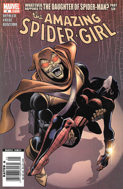 Cover for Amazing Spider-Girl (Marvel, 2006 series) #6 [Newsstand]