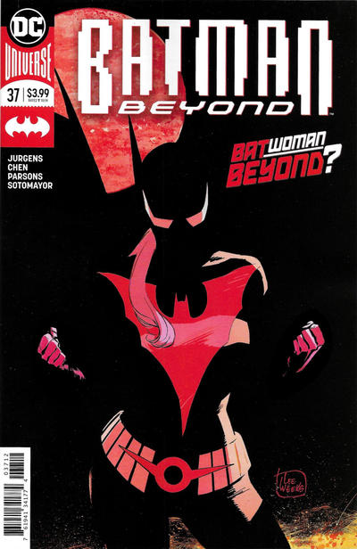 Cover for Batman Beyond (DC, 2016 series) #37 [Second Printing]