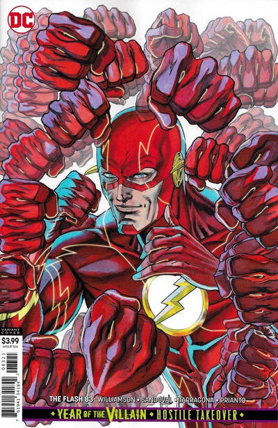 Cover for The Flash (DC, 2016 series) #83 [Guillem March Variant Cover]