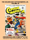 Cover for Gwandanaland Comics (Gwandanaland Comics, 2016 series) #1742 - The Golden Age Captain Marvel Jr.: Volume 20