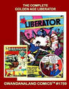 Cover for Gwandanaland Comics (Gwandanaland Comics, 2016 series) #1759 - The Complete Golden Age Liberator