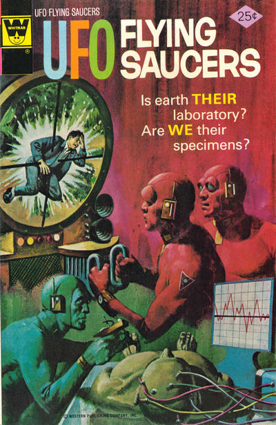 Cover for UFO Flying Saucers (Western, 1968 series) #9 [Whitman]