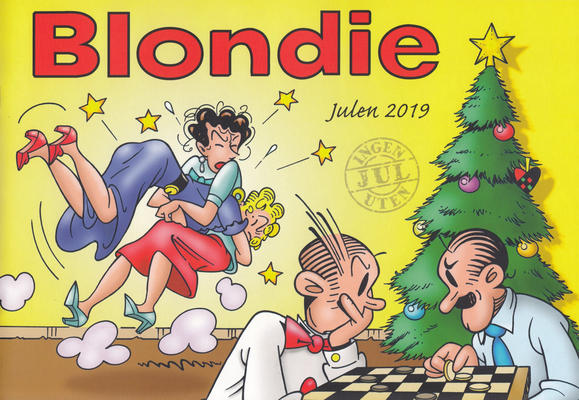 Cover for Blondie (Hjemmet / Egmont, 1941 series) #2019 [Bokhandelutgave]