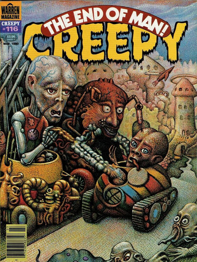 Cover for Creepy (Warren, 1964 series) #116 [Canadian]