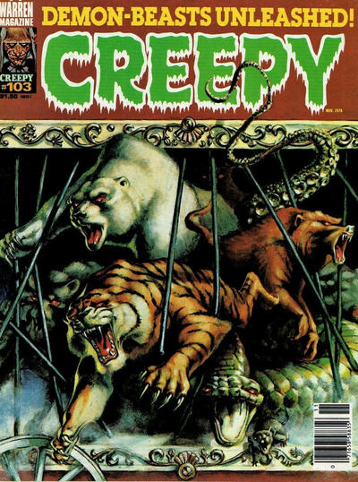 Cover for Creepy (Warren, 1964 series) #103 [Canadian]