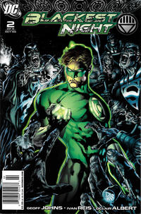 Cover Thumbnail for Blackest Night (DC, 2009 series) #2 [Newsstand]