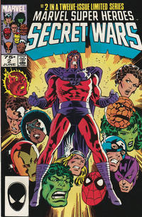 Cover Thumbnail for Marvel Super-Heroes Secret Wars (Marvel, 1984 series) #2 [Direct - Second Printing]