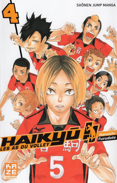 Cover for Haikyu !! Les As du Volley (Kazé, 2014 series) #4