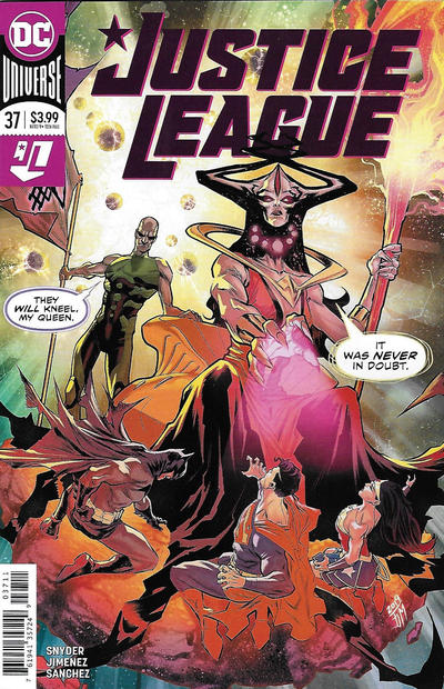 Cover for Justice League (DC, 2018 series) #37 [Francis Manapul Cover]