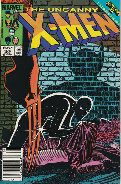 Cover for The Uncanny X-Men (Marvel, 1981 series) #196 [Newsstand]