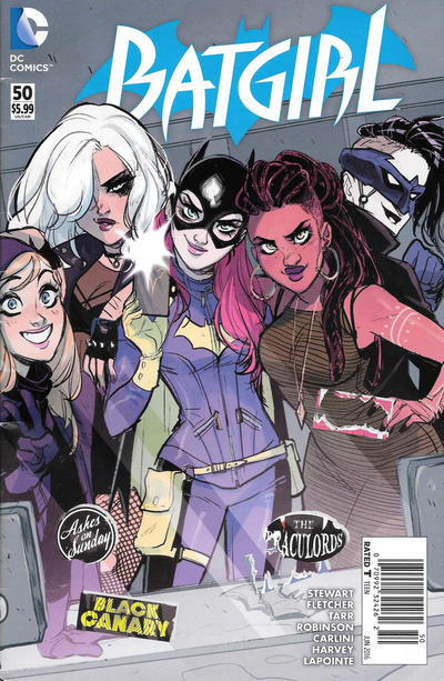 Cover for Batgirl (DC, 2011 series) #50 [Newsstand]