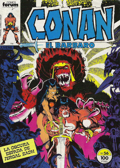 Cover for Conan el Bárbaro (Planeta DeAgostini, 1983 series) #56