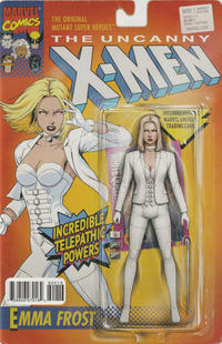 Cover for Uncanny X-Men (Marvel, 2013 series) #600 [John Tyler Christopher Action Figure (Emma Frost)]