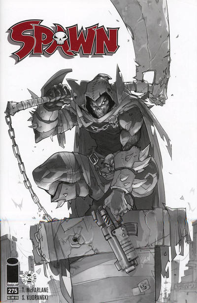 Cover for Spawn (Image, 1992 series) #275 [Cover B]