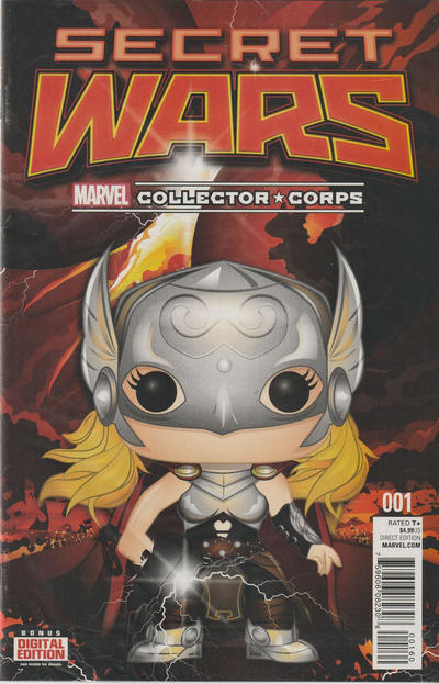 Cover for Secret Wars (Marvel, 2015 series) #1 [Collector Corps Exclusive Variant]