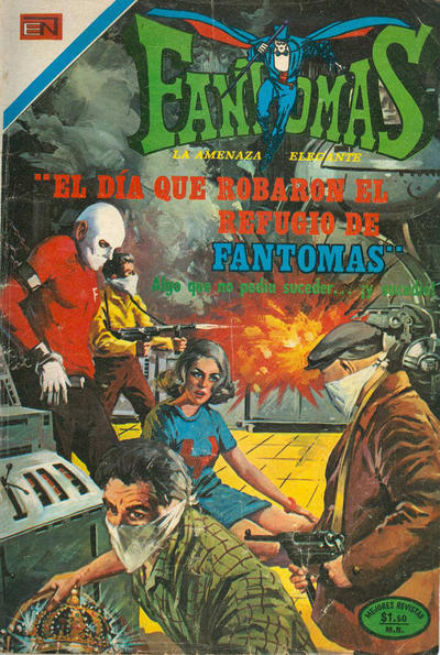 Cover for Fantomas (Editorial Novaro, 1969 series) #80