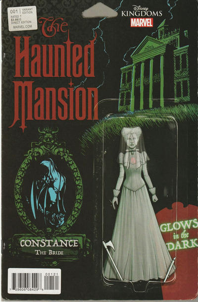 Cover for Haunted Mansion (Marvel, 2016 series) #1 [John Tyler Christopher Action Figure (Constance)]