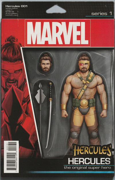 Cover for Hercules (Marvel, 2016 series) #1 [John Tyler Christopher Action Figure (Hercules)]