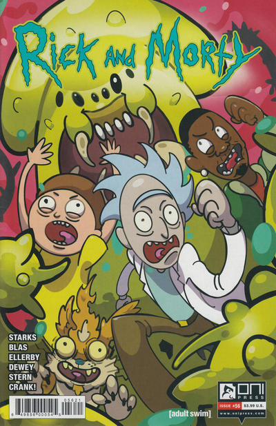 Cover for Rick and Morty (Oni Press, 2015 series) #56 [Cover B]