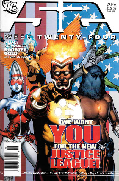Cover for 52 (DC, 2006 series) #24 [Newsstand]