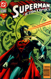 Cover Thumbnail for Action Comics (DC, 1938 series) #723 [Newsstand]