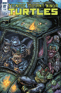 Cover Thumbnail for Teenage Mutant Ninja Turtles (IDW, 2011 series) #87 [Cover B - Kevin Eastman]