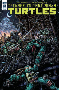 Cover Thumbnail for Teenage Mutant Ninja Turtles (IDW, 2011 series) #84 [Cover B - Kevin Eastman]