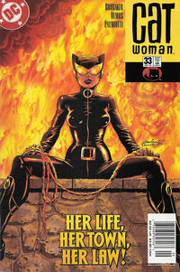 Cover Thumbnail for Catwoman (DC, 2002 series) #33 [Newsstand]