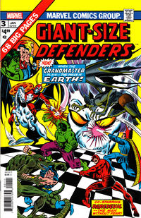 Cover Thumbnail for Giant-Size Defenders #3 Facsimile Edition (Marvel, 2020 series) 
