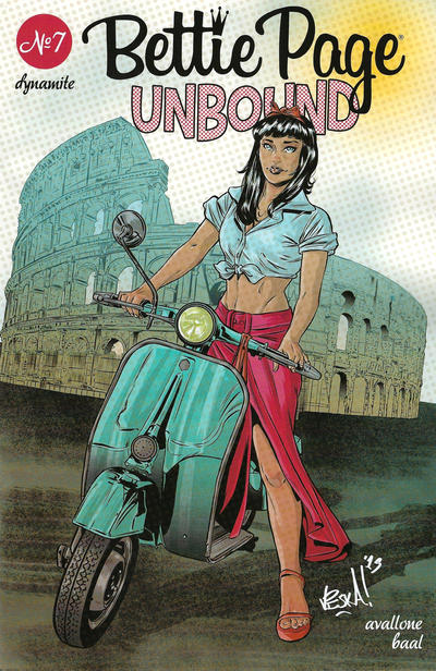 Cover for Bettie Page: Unbound (Dynamite Entertainment, 2019 series) #7 [Cover D Vincenzo Federici]