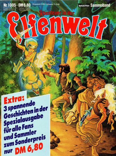 Cover for Abenteuer in der Elfenwelt (Bastei Verlag, 1984 series) #1005