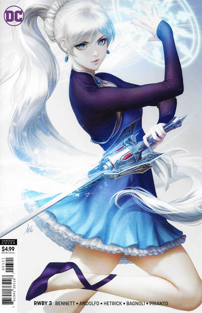 Cover for RWBY (DC, 2019 series) #3 [Stanley "Artgerm" Lau Cardstock Variant Cover]
